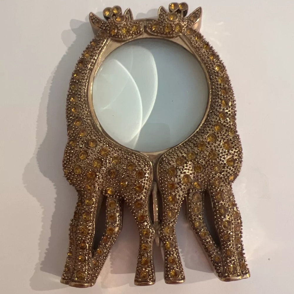 Gold Giraffe Magnifying Glass